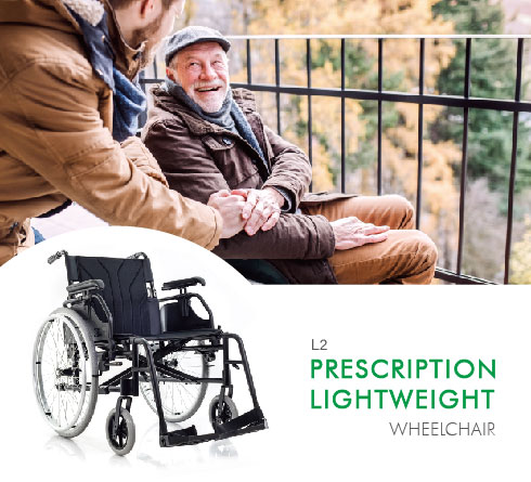 L2 PRESCRIPTION  LIGHTWEIGHT WHEELCHAIR