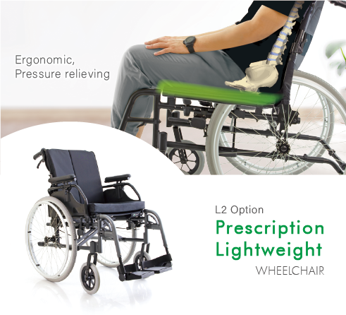 L2 Option Prescription Lightweight WHEELCHAIR